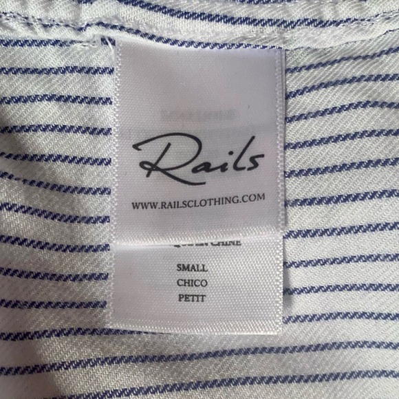 Rails Rocsi Flocked Lightning Pinstripe Small - Picture 3 of 6